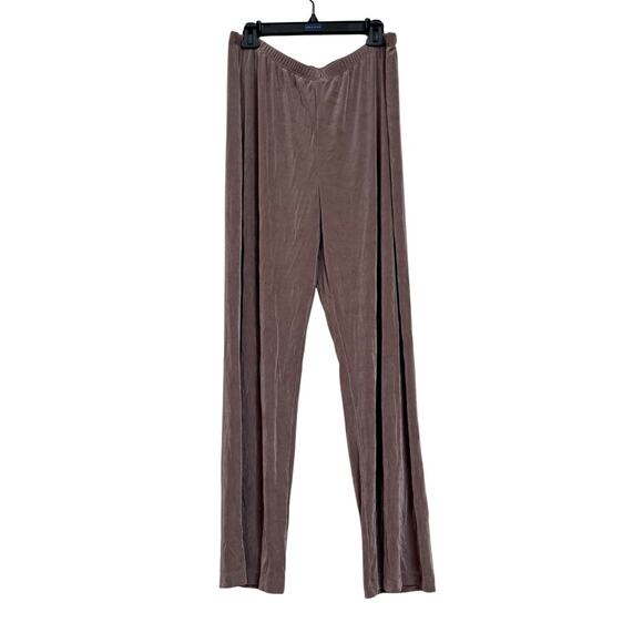 Chico’s Travelers Essential Pants Taupe Brown Gray Size 3 NWOT - Picture 1 of 3